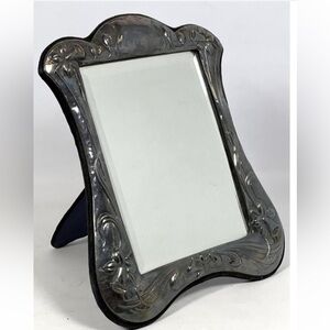 ANTIQUE SILVER MIRROR/ FRAME Robert Pringle England 1901